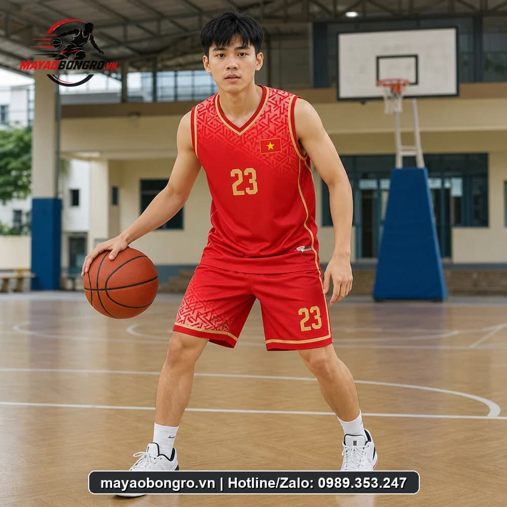 Mẫu bóng rổ Áo Thun Màu cho học sinh trung học phổ thông, người lớn.