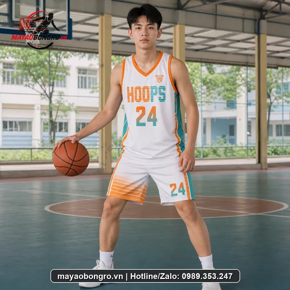 Mẫu bóng rổ Logo Với Tông cho học sinh trung học phổ thông, người lớn.