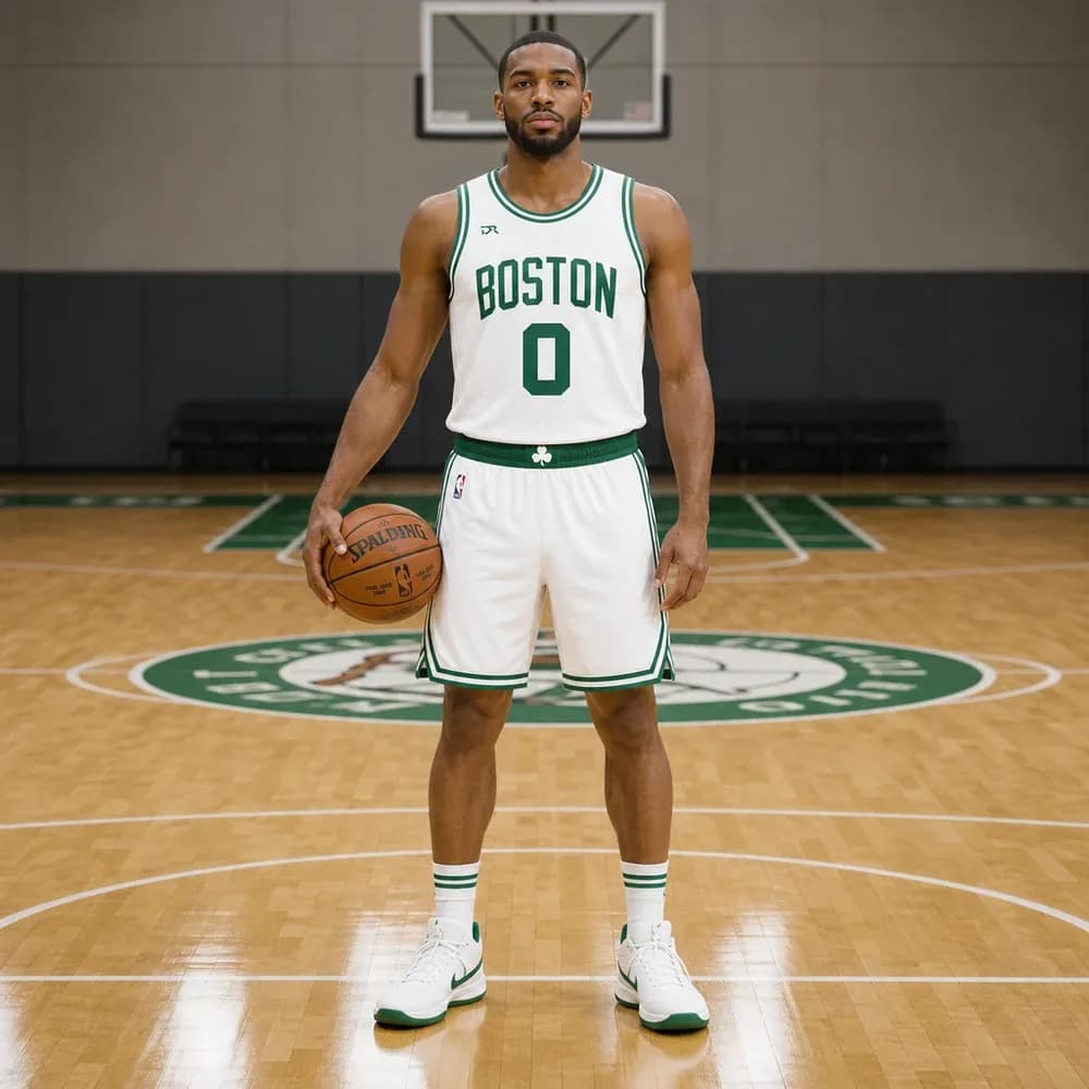 Áo đấu Boston Celtics 2022/23 trắng – Phiên bản Association Edition - mặt trước